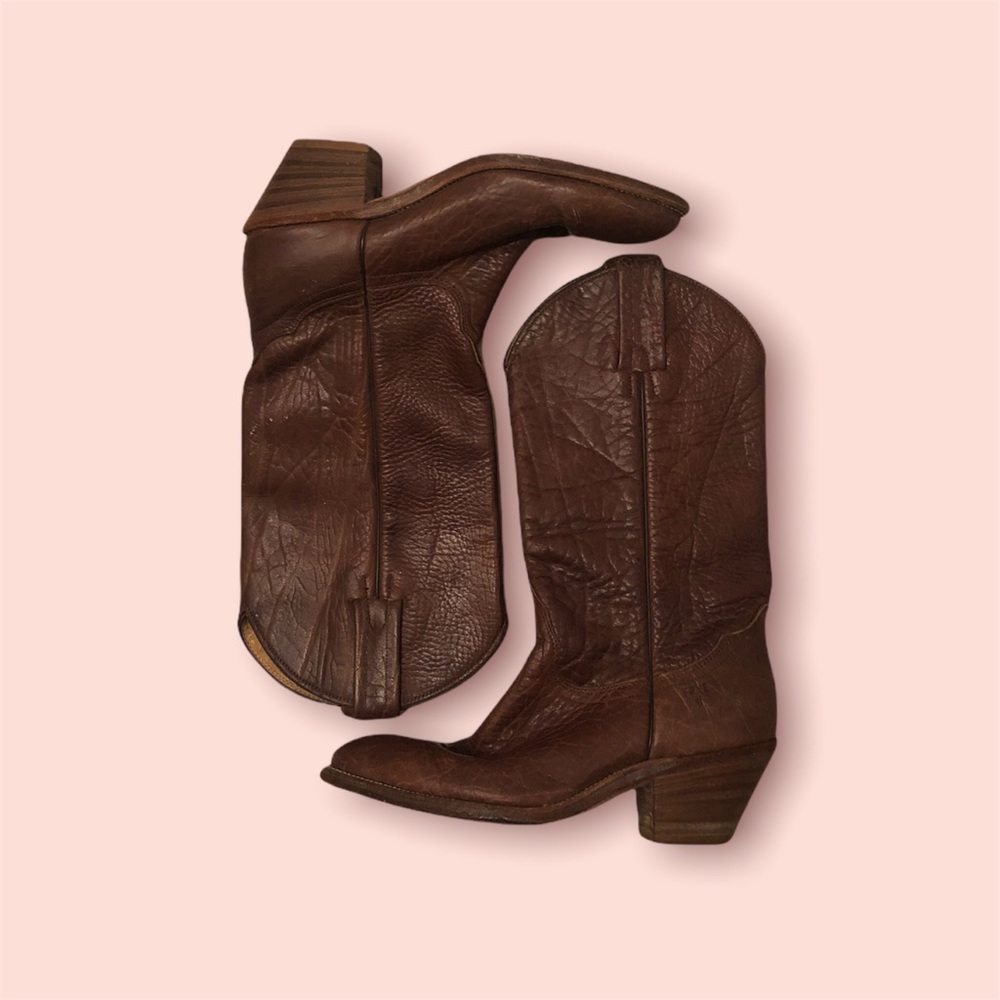 Frye Authentic Billy pull on in Cognac